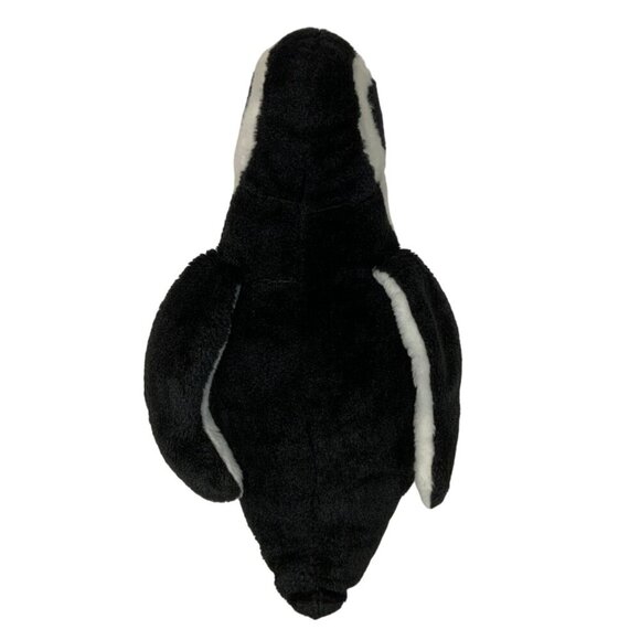 The Petting Zoo 1994 Spotted Penguin Plush Black White Stuffed Animal Vintage - Picture 4 of 7